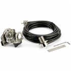 HKITSS-S Stainless Adjustable Hatch Back Mount (SO239 Fitting)