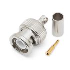 BNC Crimp Type Plug (6mm) (For RG58) (PREMIUM)