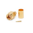 SMA Crimp Type Plug (6mm) (For RG58) (PREMIUM)