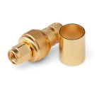 SMA Crimp Type Plug (10mm) (For F-Zero & Westflex)
