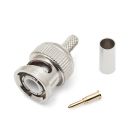 BNC Crimp Type Plug (For RG174)