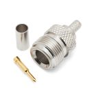 N-Type(F) Crimp Type Plug (6mm) (For RG58)
