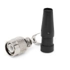TNC(M) Crimp Plug (6mm) (For RG58) (Solderless)