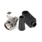 TNC Plug (6mm) (For RG58) (Solderless) (Right Angle)