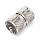 PL259 Double Male Premium Adapter