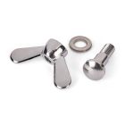 Sirio Wing Nut And Bolt (Silver)