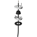 Shakespeare ACC108 -  Through Deck Gland For RG58 / RG213 Cable
