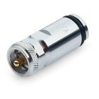 M&P - PL259 Male Connector (For 13mm Coax) (Solderless)