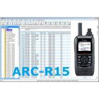 BUTEL ICOM ARC-R15 Software for the ICOM IC-R15 