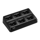 Icom BC-238 - 12V 6 Way Charger AD-138 Adaptors For IC-M37