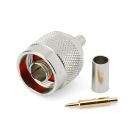 N-Type Crimp Type Plug (6mm) (For RG58) (PREMIUM)
