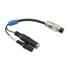 Heil Sound AD 1-I - AR Headset Adapter w/Cap to Dynamic Element use on Icom 8-pin Round