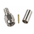 JR SMA Male Crimp Connector (For RG174 Coax Cable)
