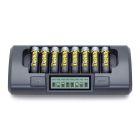 DISCONTINUED Powerex MH-C800S 8-Cell Smart Charger for AA / AAA NiMH / NiCD Batteries