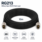 CS PREMIUM - 10M (Quality Military Spec) RG213 Patch Lead