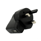 T320 Inrico Wall Charger PSU with USB Fitting