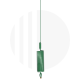 GREEN - Mini Tornado Stinger CB Mobile Antenna