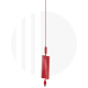 RED - Mini Tornado Stinger CB Antenna 