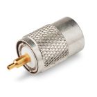 PL259 Standard Silver Plated Plug (6mm) (For RG58) 