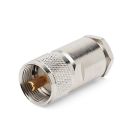 PL259 Premium Compression Plug (6mm) (For RG58)