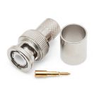 BNC Crimp Type Plug (9mm) (For RG213)