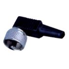 PL259 Standard Solderless Right Angle Plug (6mm) (For RG58) 