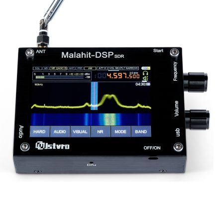 Malahite 3.5" Screen 50KHz-250MHz and 400MHz-2000MHz  DSP SDR Receiver