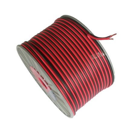 30 Amp Red/Black DC Power Cable (50m Drum)