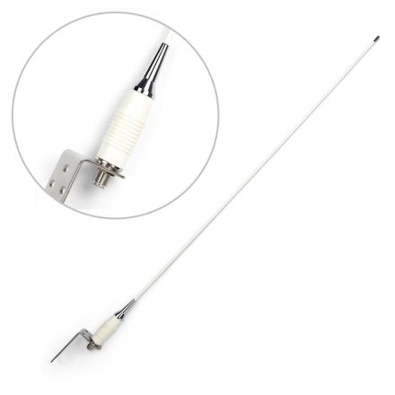 Marine-300 3dBd VHF 156MHz Fibreglass Boat Antenna With 5M Patch Lead