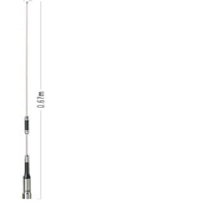 Diamond AZ-506 Dual Band Mobile Antenna