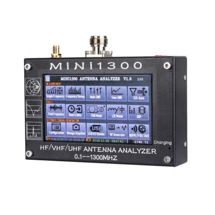 Mini-1300 0.1-1300MHz Handheld Antenna Analyser