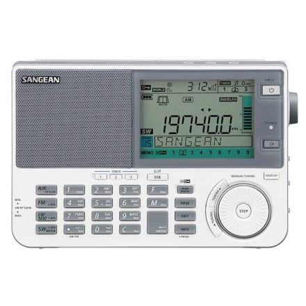 SANGEAN ATS-909X2 - FM/SW/MW/LW/Air/ Multi-Band Receiver (White)