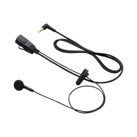 Icom HM-166PL (Earphone mic) (single pin)