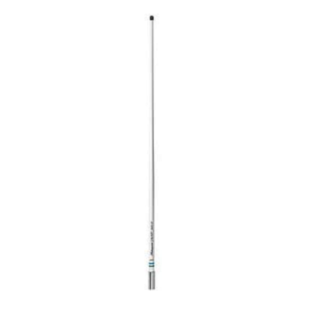 Shakespeare 1200-V -  3Db 1.2M Cablefree' Antenna - With 1"-11 BSP Mount Nut, Chrome Brass Ferrule, SO239 (UHF) Connector In Base 