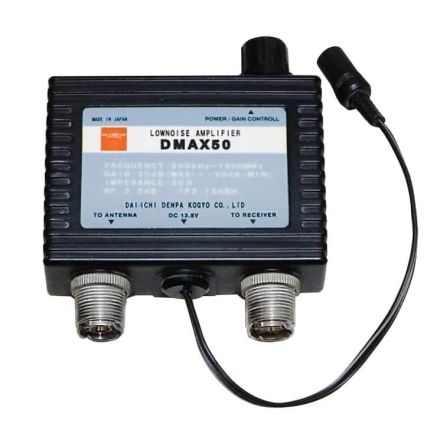 Diamond DMAX50 - Pre-Amplifier for Wideband Receiving (0.5-1500MHz)