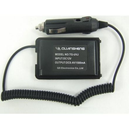 Quansheng Battery Eliminator for TG-UV2 (battery adapter and cigar DC cable)