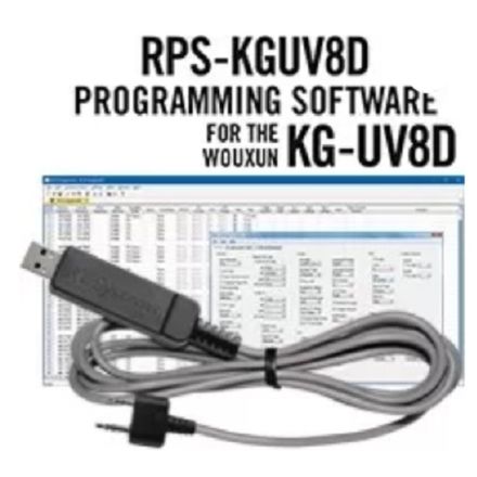 RT Systems RPS-KGUV8D-USB Programming software for Wouxun KG-UV8D