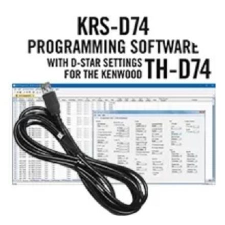 RT Systems KRS-D74-USB Programming software for Kenwood TH-D74
