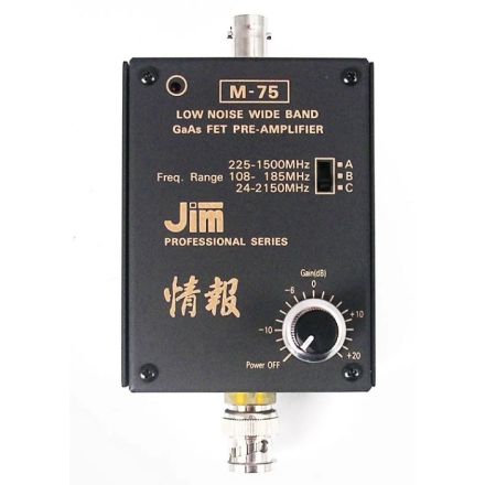 DISCONTINUED JIM M-75 Wide band RX pre amp