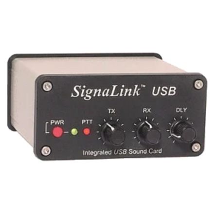 DISCONTINUED TIGER SL-USB-8R SignaLink USB Sound Card Radio Interface+CD-ROM with 8-pin round mic cable