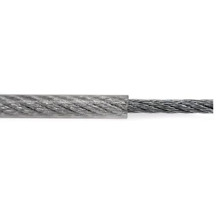 Grey 40/05  covered ant wire per mtr