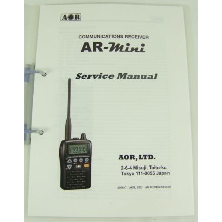 AOR SM-MINI (Service Manual for AR-MINI - Printed)