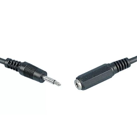 BHI 1030-EXLE Audio extension lead 3.5 mono plug to 3.5 mono socket