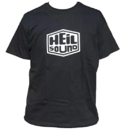 HEIL TEE-L Black t-shirt with Heil logo Large