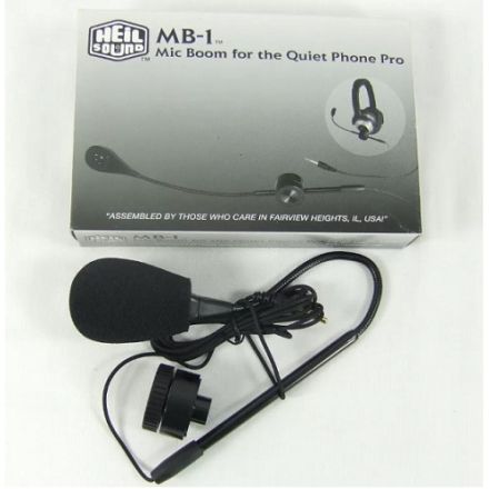 HEIL MB-1-IC Boom microphone for QUIET-PHONE-PRO with HC-IC insert (needs AD-1-IC8/ICM)