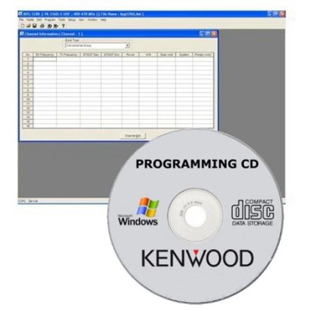 Kenwood KPG-128D Programming software for windows for TK-2360/3360