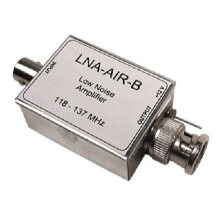 DISCONTINUED Watson LNA-AIR-B In line low noise amplifier 118-137MHz BNC plug to BNC socket needs 12v supply