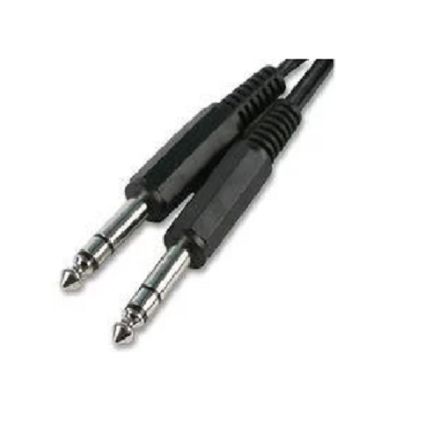 CAB-184 Cable 1/4 inch stereo jack plug to 1/4 inch stereo jack plug 2m long