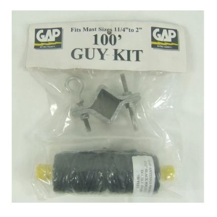 GAP-GK-100 Guy kit 100 feet long, will work with any aerial!