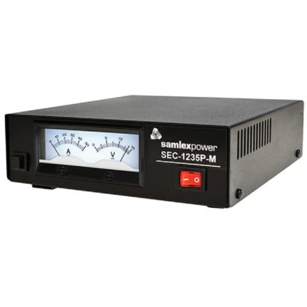 Samlex 30 Amp Switching Power Supply with Backlit Meter